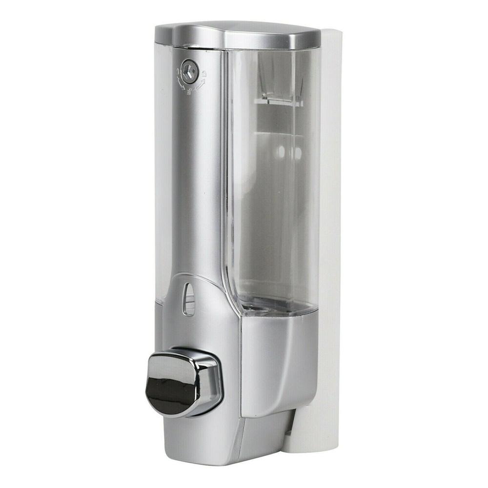 

350 мл настенный дозатор жидкого мыла для ванной комнаты, мытье рук, дезинфицирующее средство, насос, гель для душа для семейного отеля, аксессуары для ванной комнаты