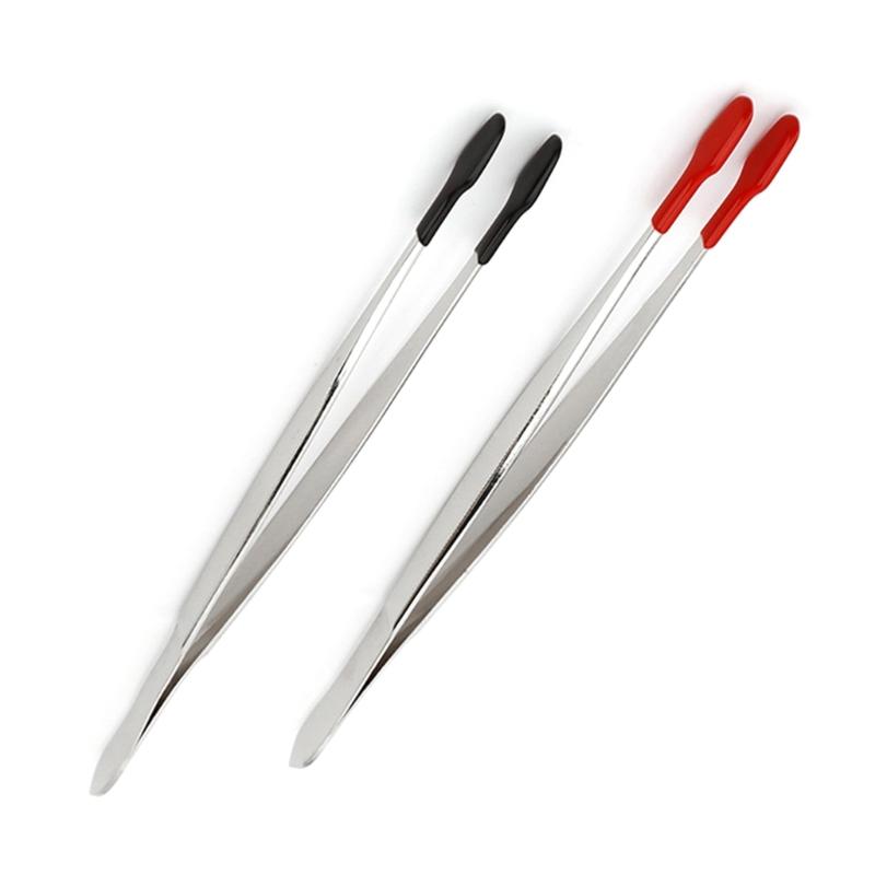 3Pcs Stainless Steel Tweezers Multipurpose Tweezers Sewing Machine Tweezers Forceps Tweezers for Craft Repairing