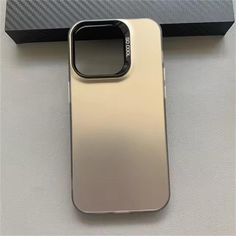 

Чехол для iPhone 15 Pro Max, чехол для iPhone 14 Plus, чехол для iPhone 14 Pro, чехол для iPhone 14, 15, 13, 12, 11, металлический матовый чехол Aurora Skin iPhone 11 чёрный