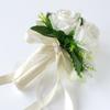 Brautstrauß Handgefertigt Hochzeitsdekoration Blumenkombination Rosenstrauß für eine elegante Jubiläumsfeier