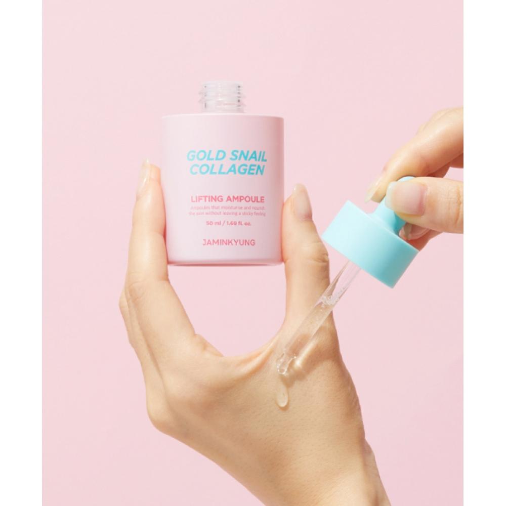 

Jaminkyung Gold Snail Low Molecular Collagen Lifting Ampoule 50ml NONE