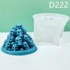 A Bunch of Skull Candles Silicone Mould 3D Pyramid Skull Crafts Resin Plaster Cement Soap Mold Halloween Decorating Gifts