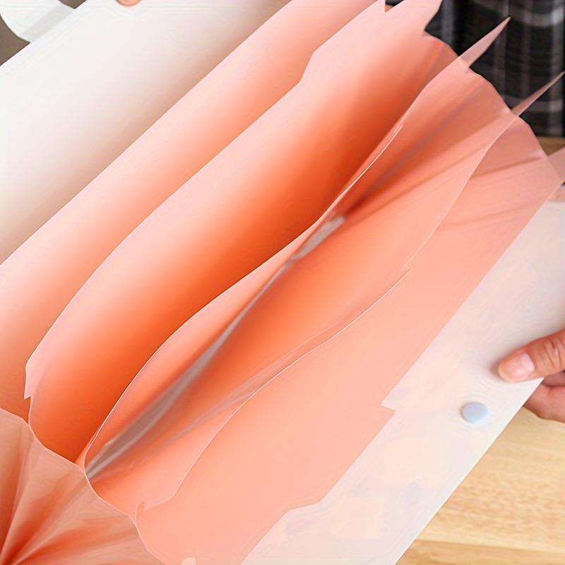 1pc Multi-Layered Folder Wear-Resistant Scratch-Resistant Dustproof Storing Office Documents Exam Papers Textbooks Document Bag