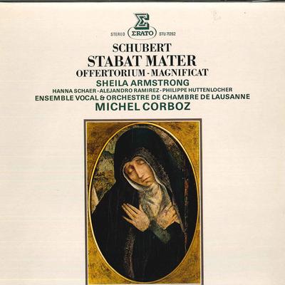 LP Schallplatte FRANZ SCHUBERT, SHEILA ARMSTRONG /  - Stabat Mater / Offertorium / Magnif STU71262 Erato 1980 Frankreich Klassik Gebraucht