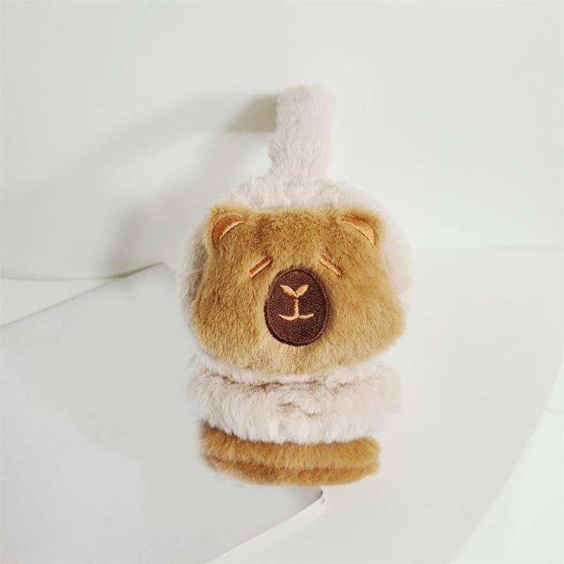 Plush Women Earmuffs Winter Warmth Ear Muffs Cold Weather Protecting Ear Covers for Kids Teens and Adults