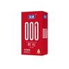 Natural Latex Condoms, Ultra Thin / Raised Dotted , Hyaluronic Acid Lubricated, 10 Counts