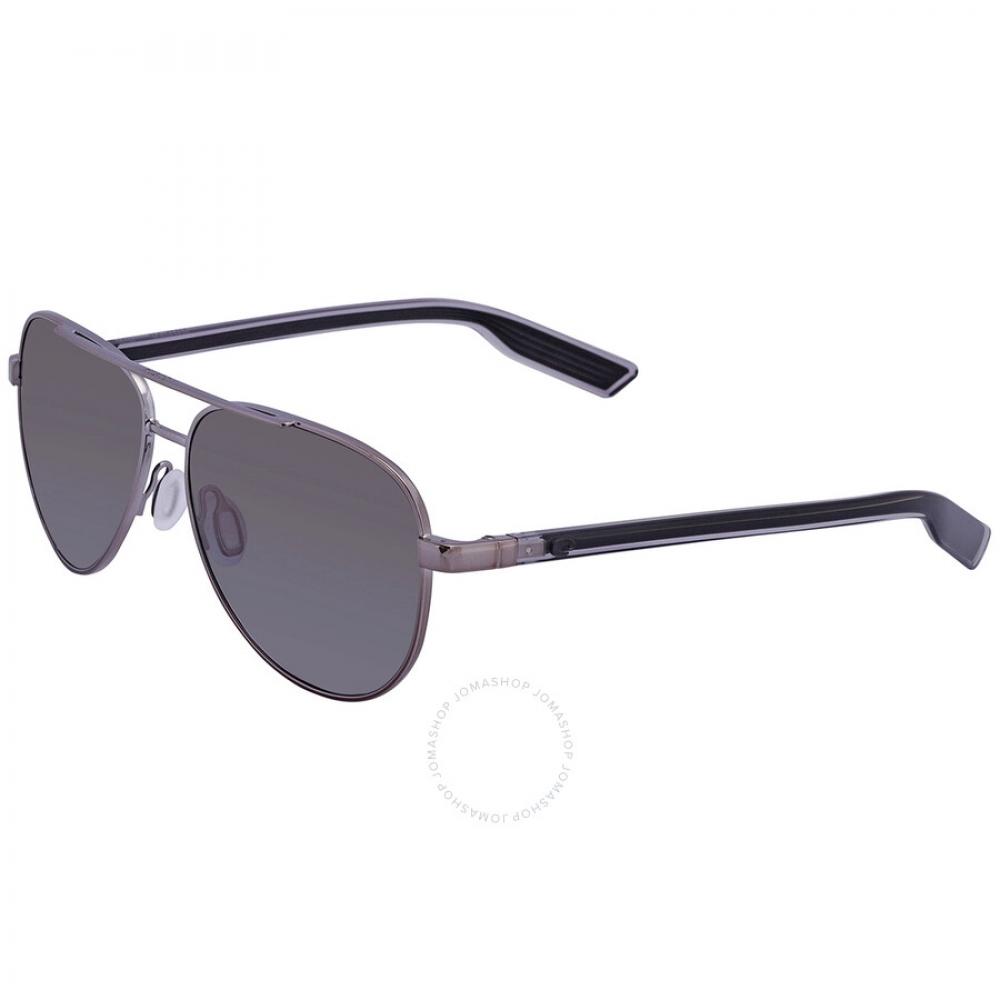 Costa Del Mar Peli Grey Gradient Polarized Glass Unisex sunGlasses 6s4002 400227 57
