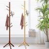 Natural Wood Clothes Rack Stand Branch Shape Handbag Hat Coat Hanger Living Room Clothing Organizer Home Nor-dic Furniture