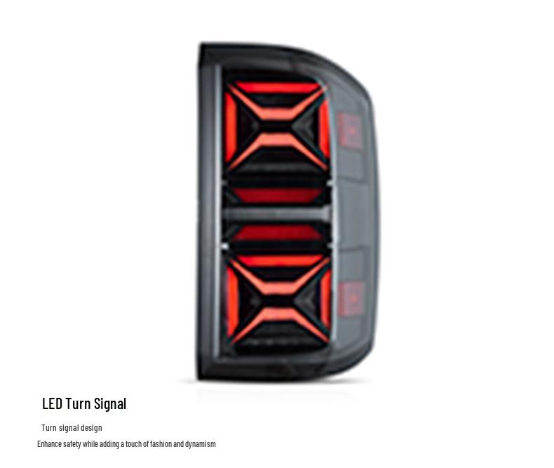 LED Tail Light Assembly for 2014-2018 Chevy Silverado Brake Lights Modification