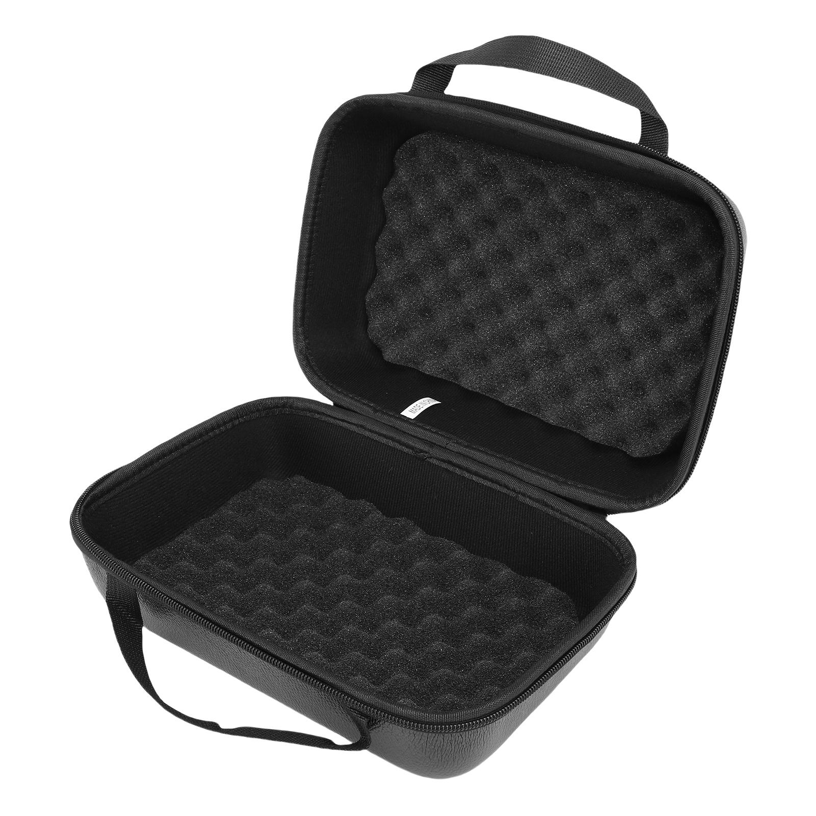 

Fishing Reel Bag Rainproof Shockproof Storage Bag PU Leather Cover with Rotating Reel Double Baitcasting Electric Reels