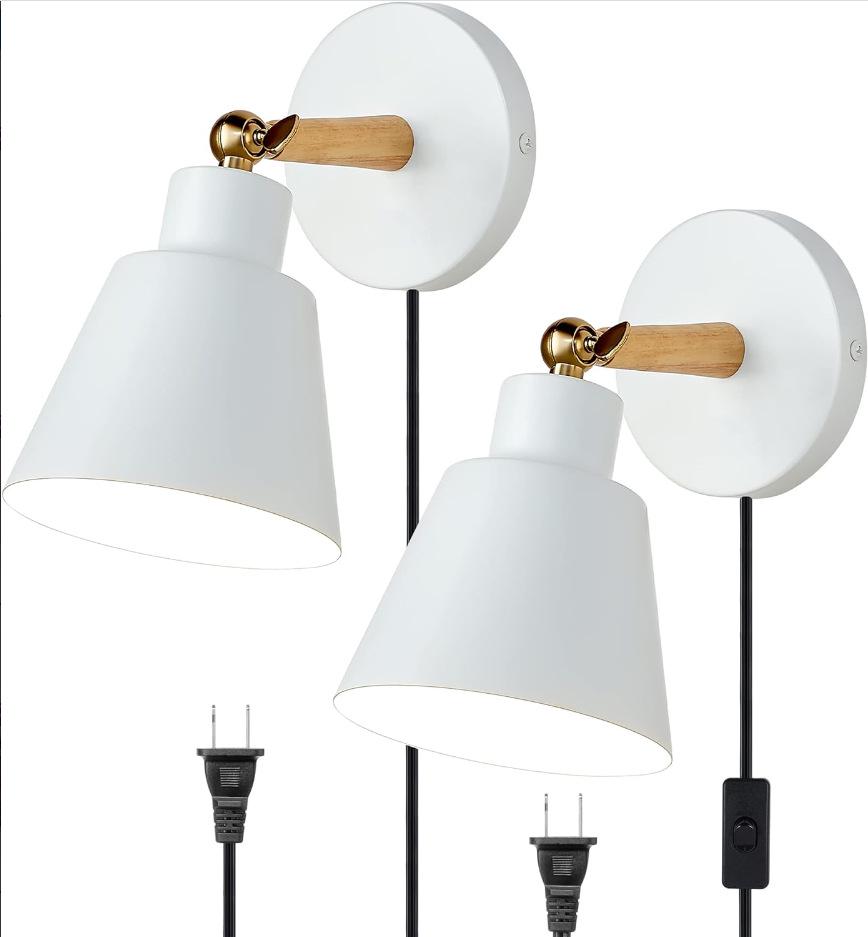 Nordic Creative Solid Wood Wall Lamp for Bedrooms, Hallways, and Children's Rooms