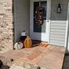Halloween Swag Wreath Fall Garland Front Door Hanging Porch Sign Wreath for Home Holiday Decor