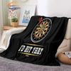 Darts Pattern Blanket Blank Series Ice and Fire  Cashmere  Fashion  Portable Flannel Warm Sofa Bed  Camping