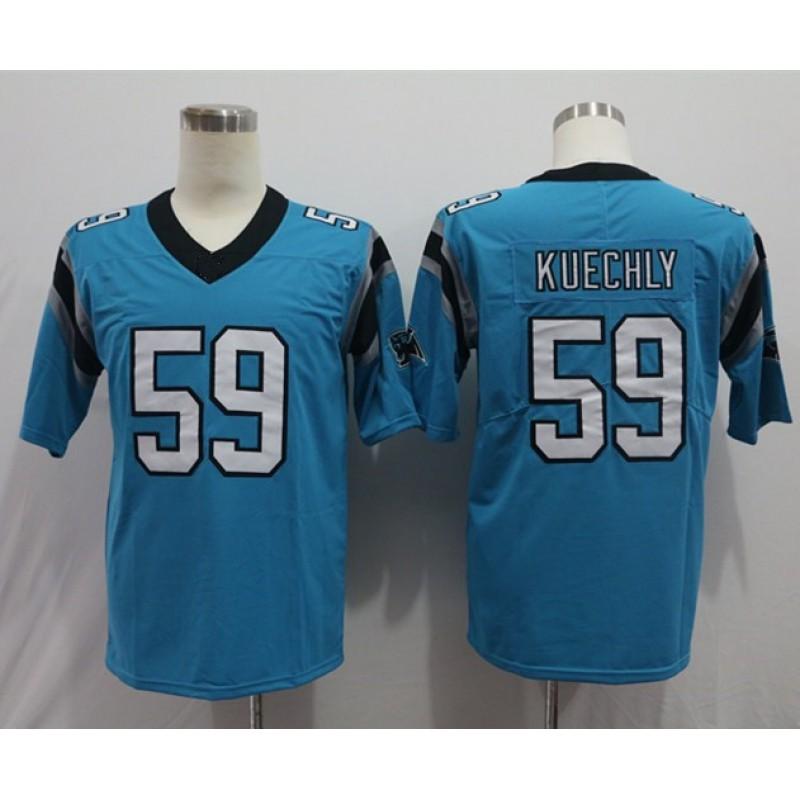Camiseta de Fútbol NFL para Hombre Carolina Panthers Cam Newton 1 Christian McCaffrey 22 Réplica Uniforme de Equipo Ropa para Aficionados