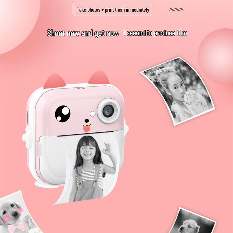 Q5 Sofortige Mini-SLR-Digitalkamera mit Dual-Objektiv & Fotodrucker