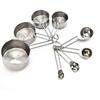 8pcs Stainless Steel Measuring Spoons and Measuring Cups Set Kitchen Accessories Baking Tea Coffee Spoon Measuring Tools
