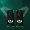 2x Mobile Game Fingertip Gloves Gamer Sweatproof Anti-slip Touch Screen Finger Sleeve Breathable Gaming Finger Cover Sweat-proof 5
