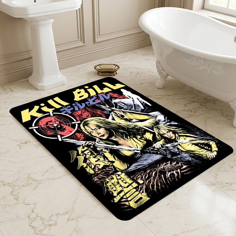 Kill Bill Living Room Nonslip Area Rug Soft Carpet For Bedroom Game Playroom Sofa Office Home Decor Doormat Christmas Gift C926695