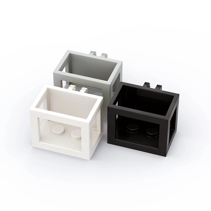 50g Tiny MOC 51858 2x3x2 Building Block Lifting Basket with Hinge Compatible
