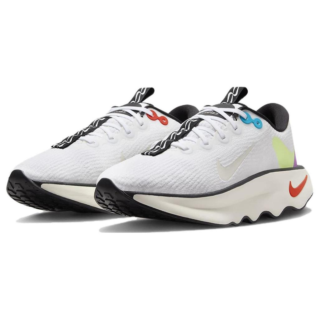 Nike Motiva SE Marfil Pálido Explosión Lima Zapatillas para Hombre Blanco Negro FJ1058-100