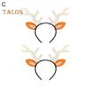 2 Stücke Hirschgeweih Stirnband Weihnachten Cosplay Haar Hoop Erwachsene Realistische Rentier Hörner Ohren Kostüm Haar-accessoire