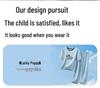 2025 Kids' Summer Pajamas: Short-Sleeved Long Pants Air Conditioning Set for Boys and Girls