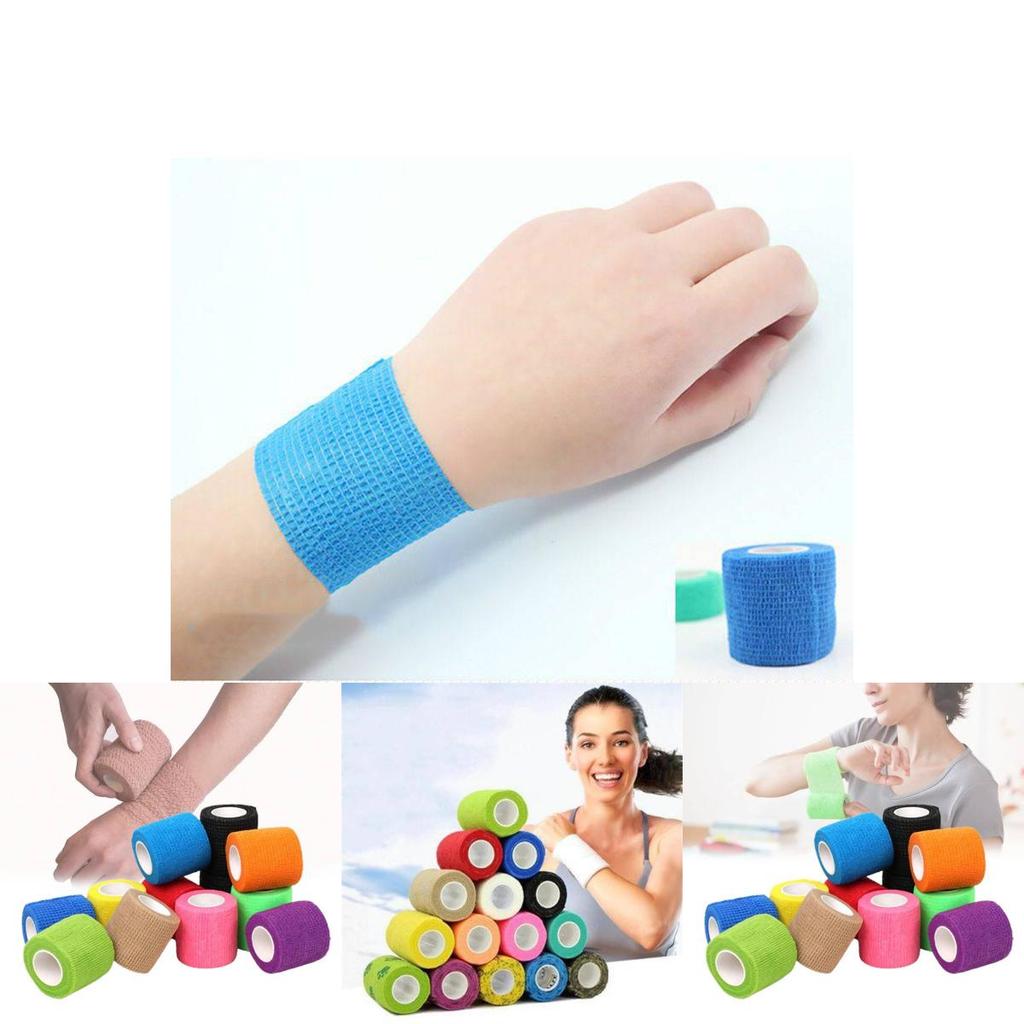 Versatile Finger Ankle Fitness Protective Bandage Non-woven Elastic Outdoor Self-adhesive Tape