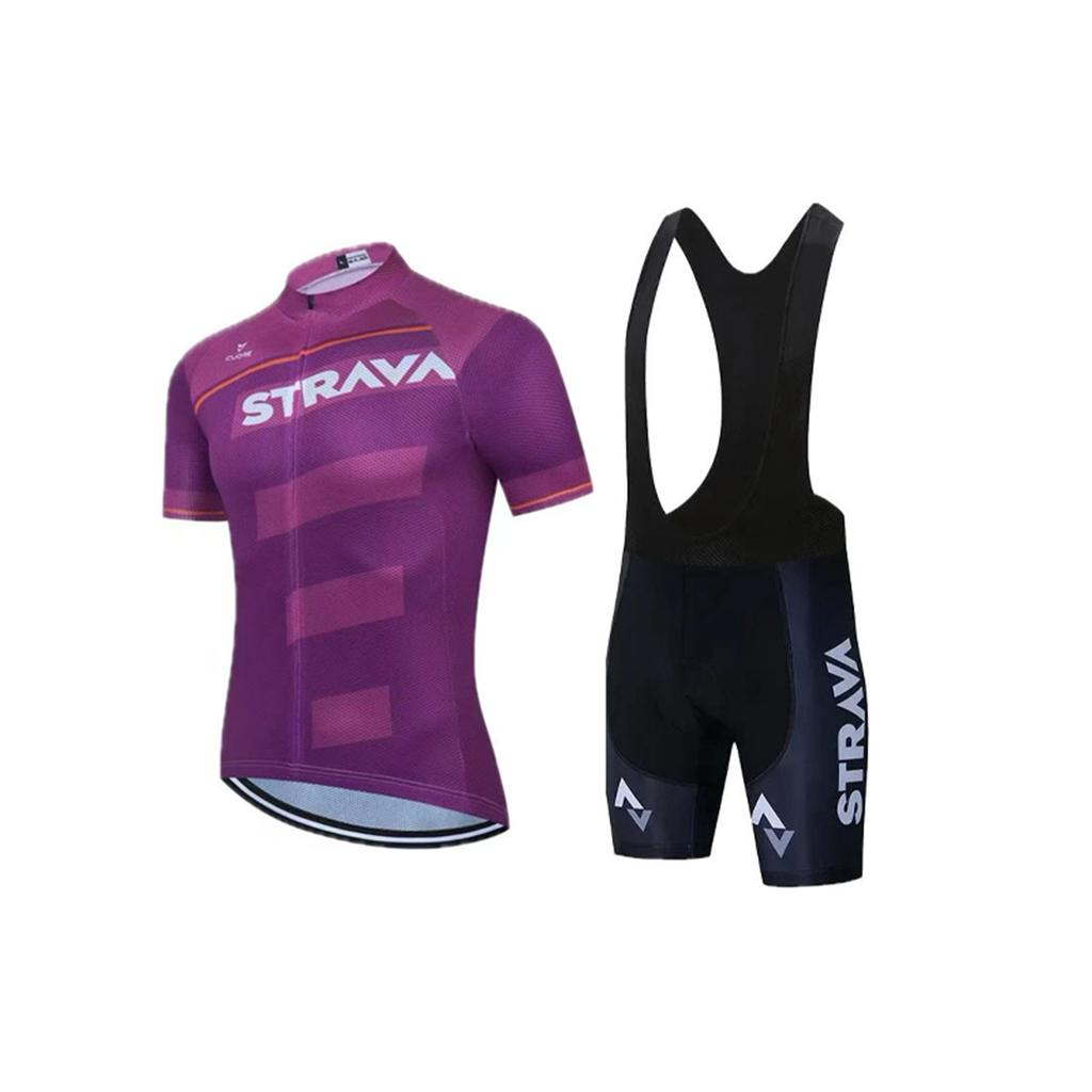 Bicycle Short-sleeved Set, Sweat-wicking and Moisture-absorbing Event Cycling Suit, Team Version, Cycling Suit.