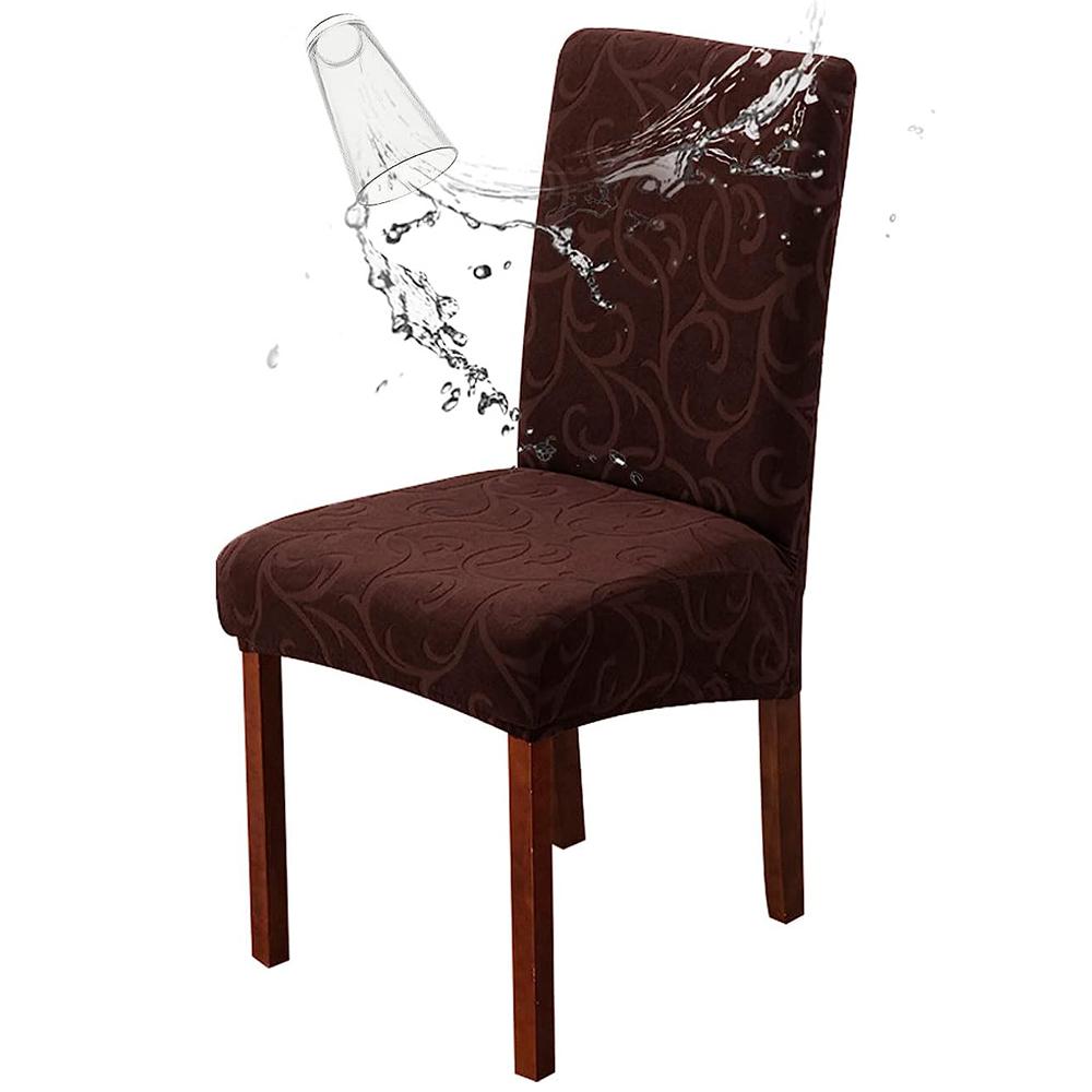 

1 шт. водонепроницаемые чехлы для стульев в столовой, съемные, моющиеся и защитные чехлы для столовой, кухни и домашнего декора