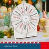 Draaiend Prijzenwiel Uitwisbaar Houten Loterijwiel Voor Loterij En Wedstrijden Verjaardag Bruiloft Feest Festival Viering