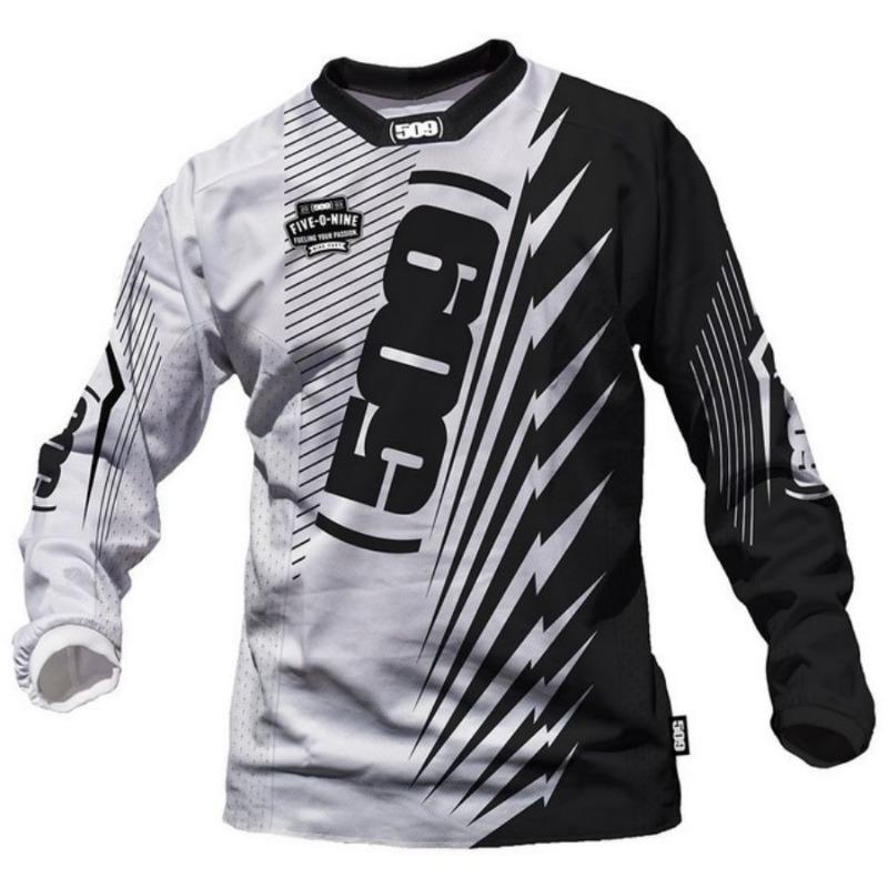 Esportes de estrada verão ao ar livre downhill bicicleta de montanha manga longa absorção de suor TOP uniforme camisa de ciclismo masculina