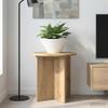Plant Stand Set 2 Pcs Artisan Oak Finish 40 X 40 X 40 Cm