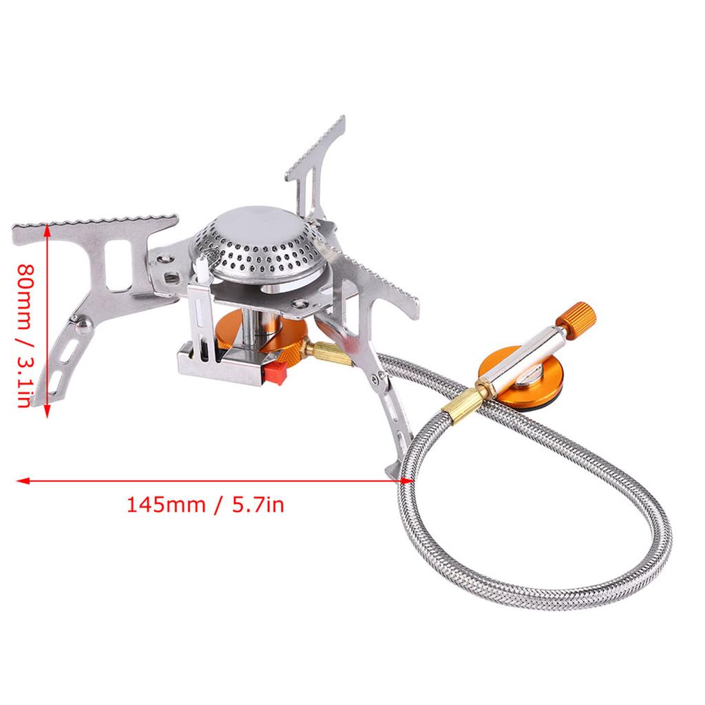 Mini Camping Stoves Folding Outdoor Gas Stove Portable Furnace Picnic Cooker Burner
