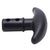 Curved Grip Canoe Paddle Handle Sturdy PVC Surfboard Paddle Handle SUP Accessories  Home Use