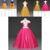 Elegantes Prinzessinnenkleid für Mädchen Perfekt für Cosplay- und Halloween-Partys