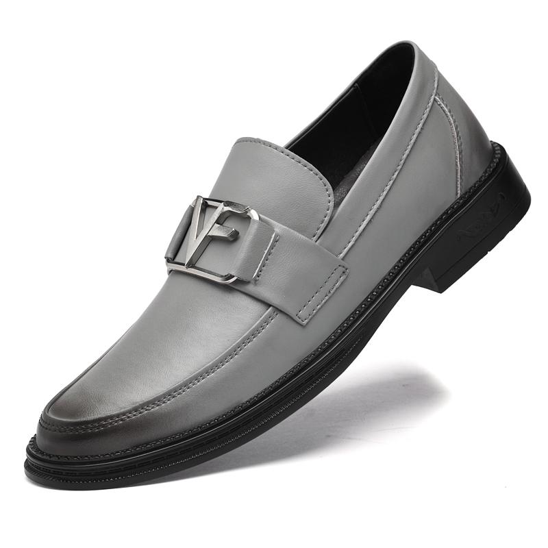 

Luxury Brand Men Genuine Leather Shoes Slip On Pointed Toe Mixed Colors Brogues Oxford Mens Dress Shoes Wedding Office Shoes Men 38