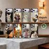 F-Funny C-Cat Phone Case For iPhone17,16,15,14,13,12,11 Plus,Pro Magnetic For Magsafe Wireless Charging