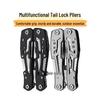 Multi-Function Folding Pliers with Knife and Tail Lock