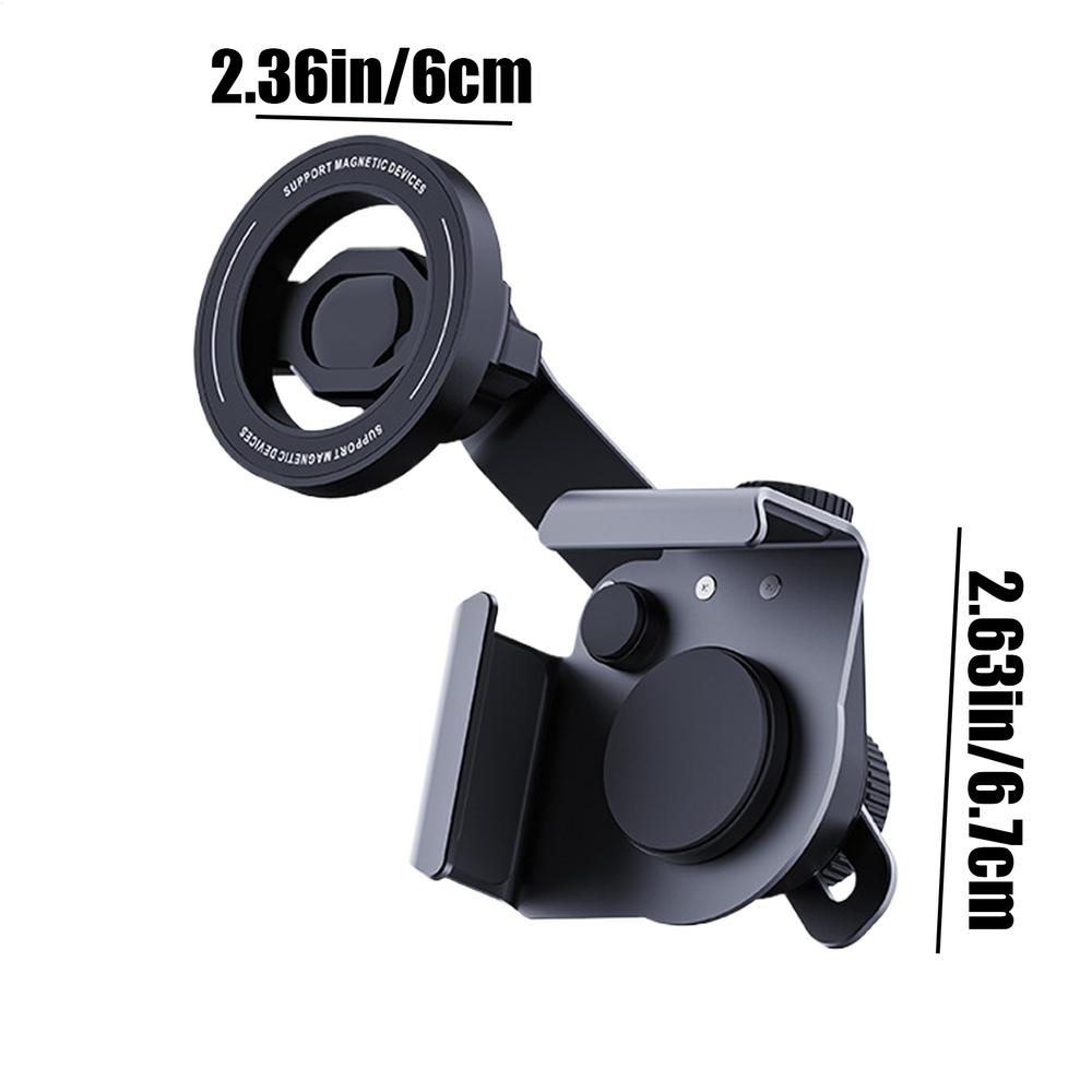 Adjustable Car Cradle Dash Stand Support With Suction Cup magnetic bracket Automobile Mobile Phone Holder Cradle