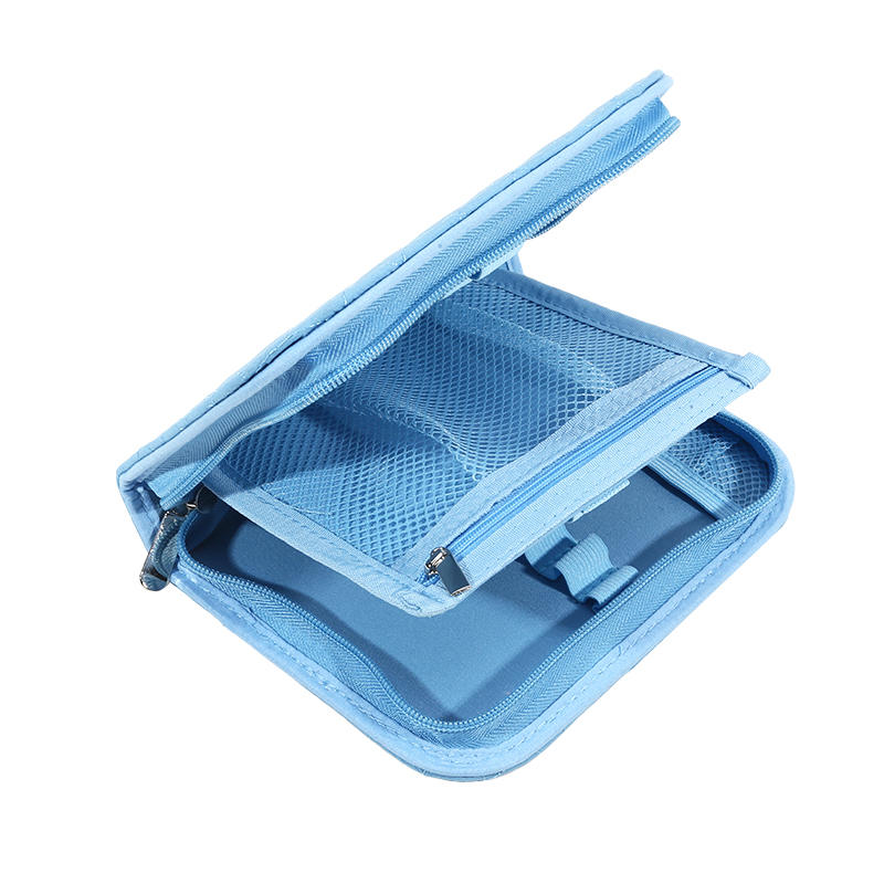 Hand Knitting Tools Bag Accessories Crochet Hooks Set with DIY Printed Storage Pouch for Yarn Needles Organizer Portable Crochet Kit Case