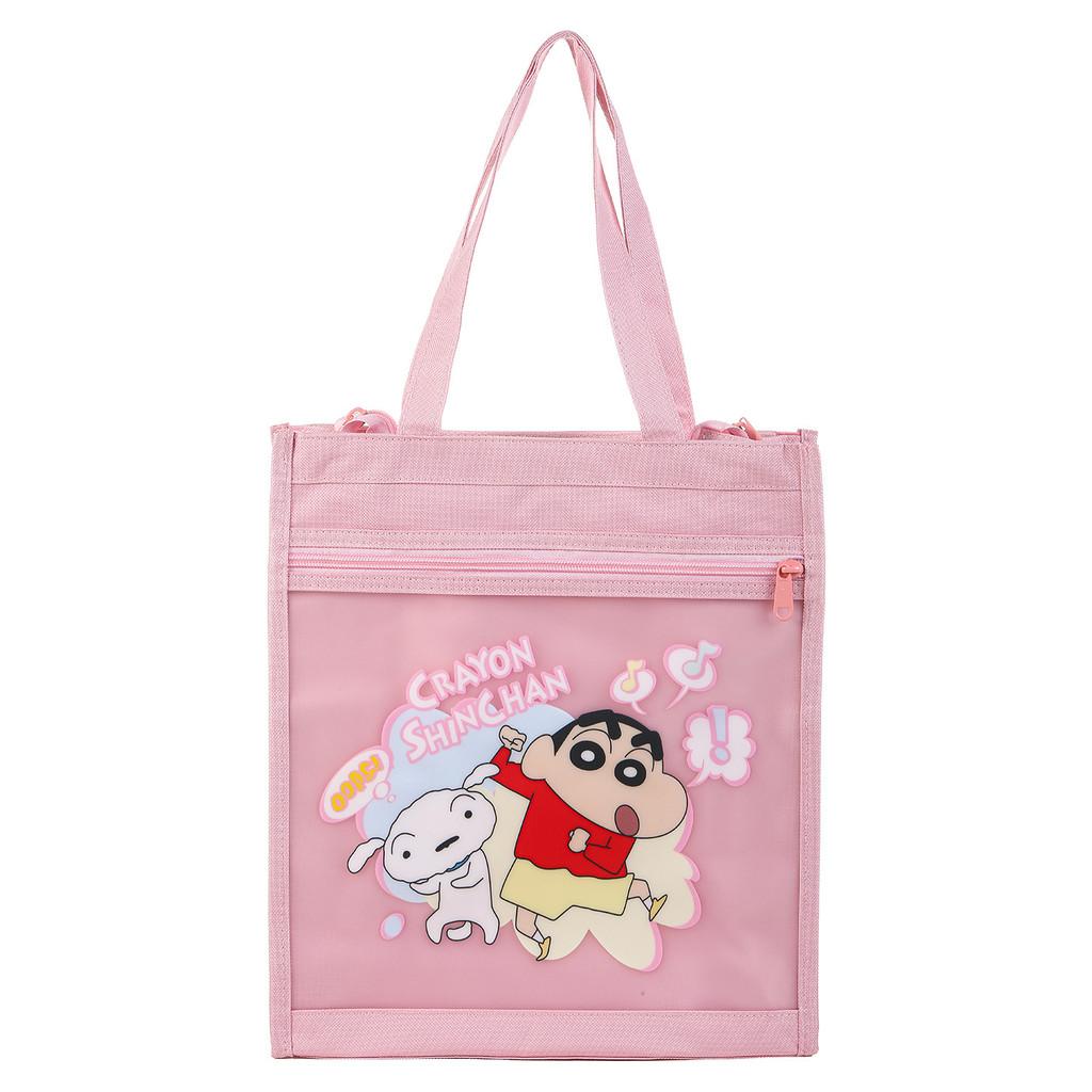 Crayon Shin Chan Kids Large Capacity Bag With Zipper For School And Travel