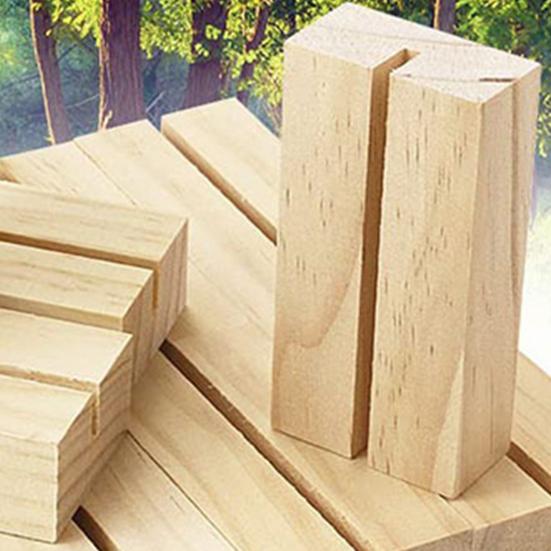Card Base Wooden Card Holder High Strength Smooth Edge Burr-Free Postcard Business Card Holder Bracket