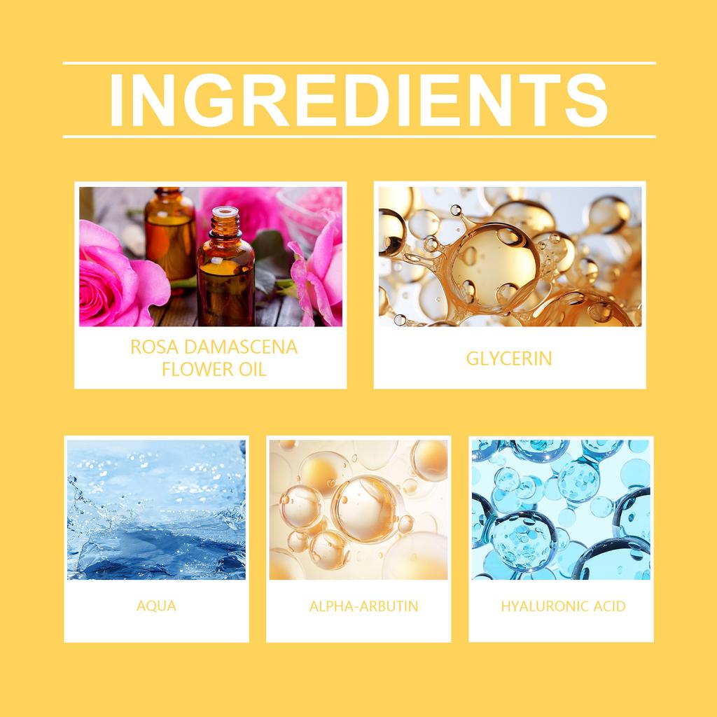 Niacinamid Fuktighetsgivende ansiktshudpleie Dyp lysere Fade Aknemerker Flekker Fuktighetsgivende Hemmer Melanin,30ML