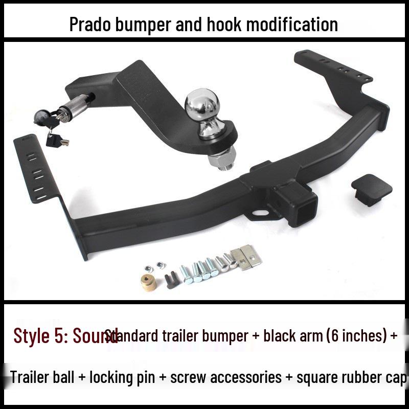 Prado Trailer Hitch: Compatible with 2700/4000 LC120/150 Rear Tow Bar Towing Hook