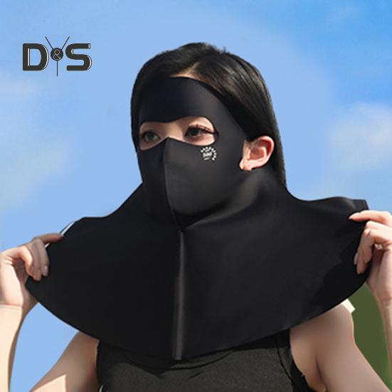 Sunscreen Face Guard Full Coverage 3D Design Breathable All-season Face Protection Cover for Winter Outdoor Cycling