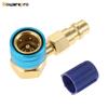 Bowarepro R1234YF Low Side Quick Adapter Coupler Fitting Car Air Conditioner Fitting with Adapter