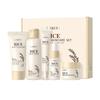 Rice Skin Care Set, Rice Extract Skincare Set of 5 with Rice Cleanser, Toner, Serum, Cream, Eye Cream, Facial Kit for Glowing Skin, Rice Raw Pulp Beau