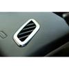 Cover Trim Matte Silver Dashboard Side Outlet Vent ABS For Benz GLA CLA 2013-19