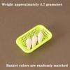 Dollhouse Simulation Vegetable Basket Set Dollhouse Decoration Mini Play Toys Kitchen Life Scene Model Accessories Props