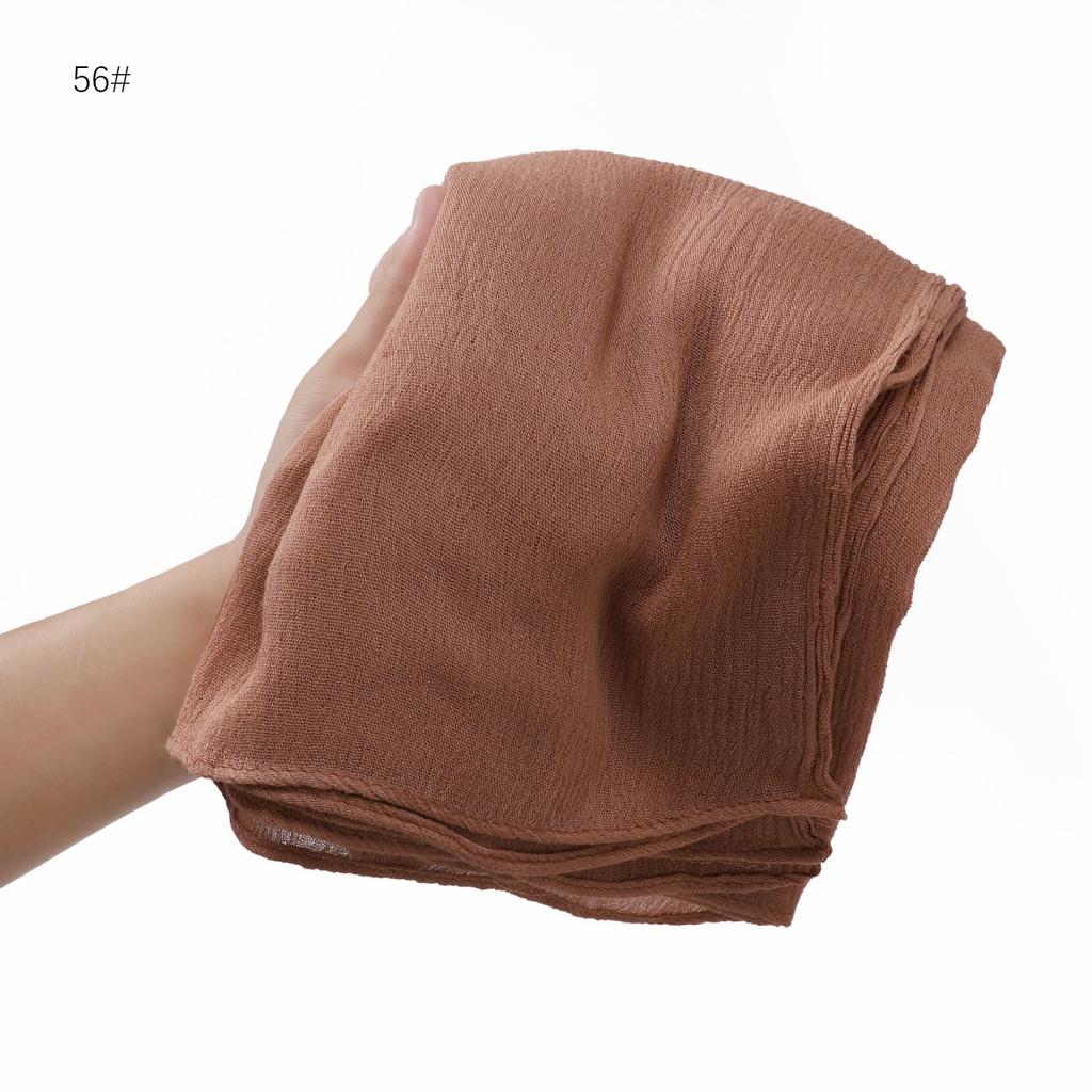 Foulard Hijab en coton rayonne uni uni pour femme, grande taille, châles et enveloppes de haute qualité, bandeau musulman, turban islamique